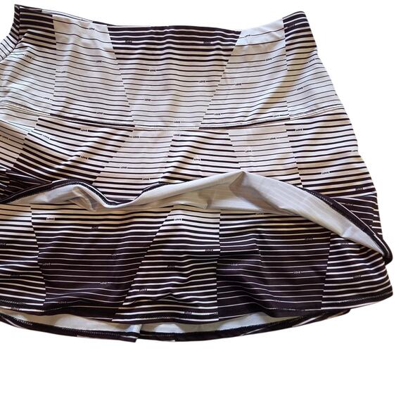 Lucky in Love Tennis Skort, Black & white tiered, sz 12 length 15" Pickleball - Picture 6 of 11